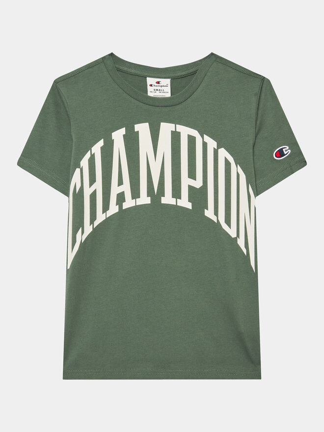 Champion Champion Marškinėliai 306362 Žalia Regular Fit