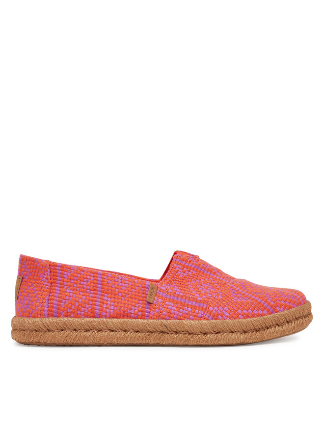 Toms Espadrilky Toms Diamond Global 10021885 Červená