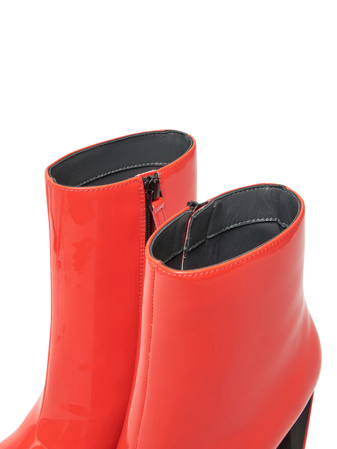 United Nude Škornji United Nude Poly Bootie Hi 108635703 Rdeča