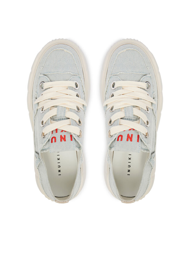 Inuikii Sneakers Inuikii Matilda Frayed 1001-001-0181 Hellblau