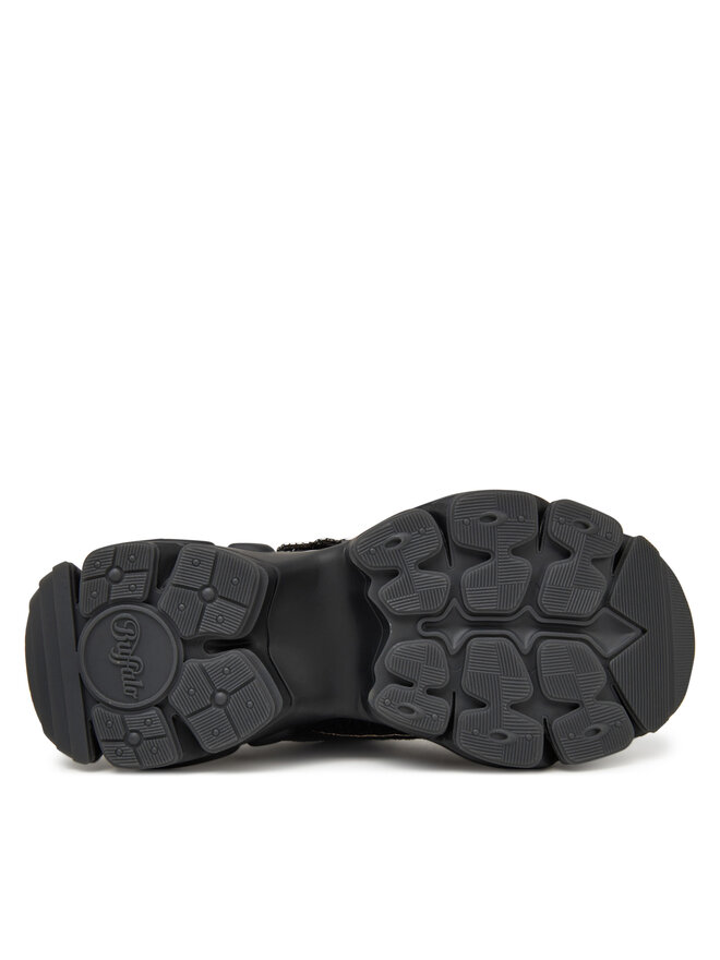 Buffalo Sneakersy Buffalo Binary Quilt 1636304 Czarny