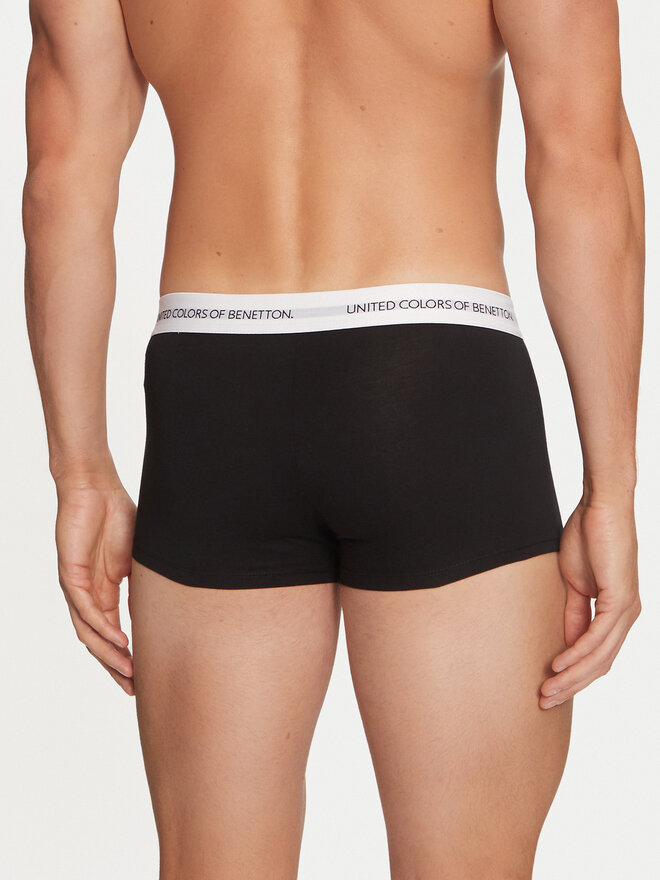 United Colors Of Benetton United Colors Of Benetton 3er-Set Boxershorts 3OP82X00Y Schwarz
