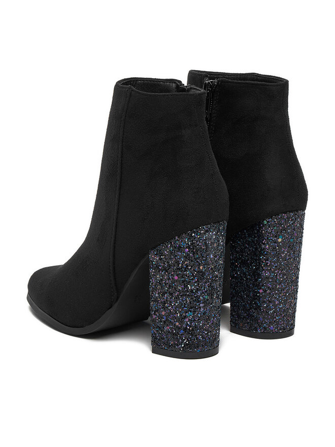DeeZee Botine DeeZee BM-9075-1 Negru