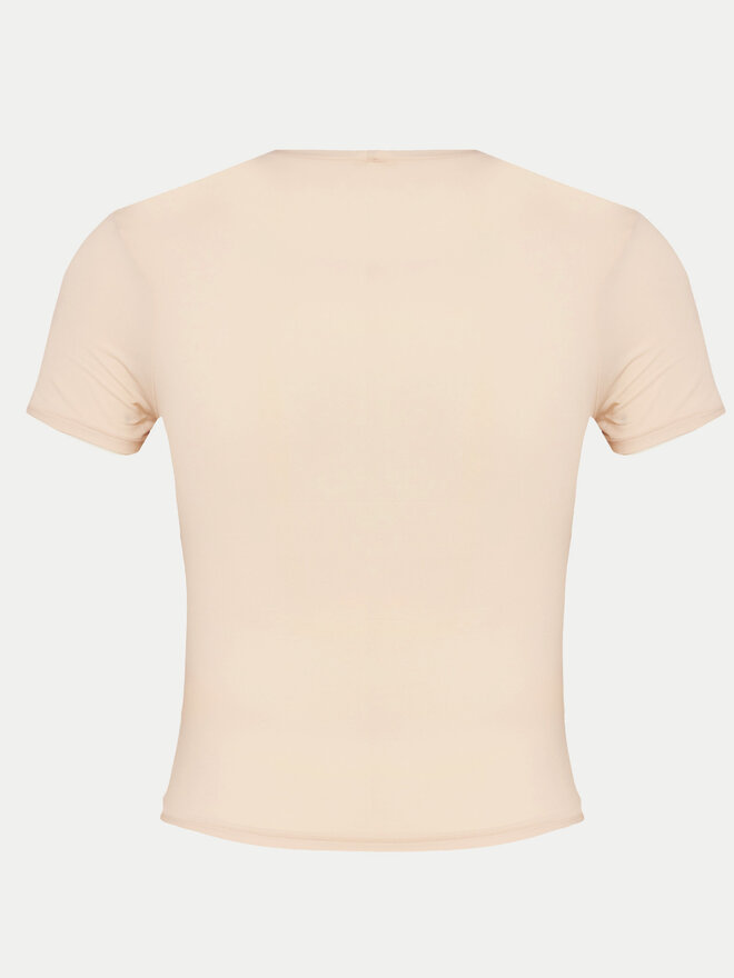 Dorina Dorina T-Shirt Noa FXTO0015MI116 Beige Slim Fit