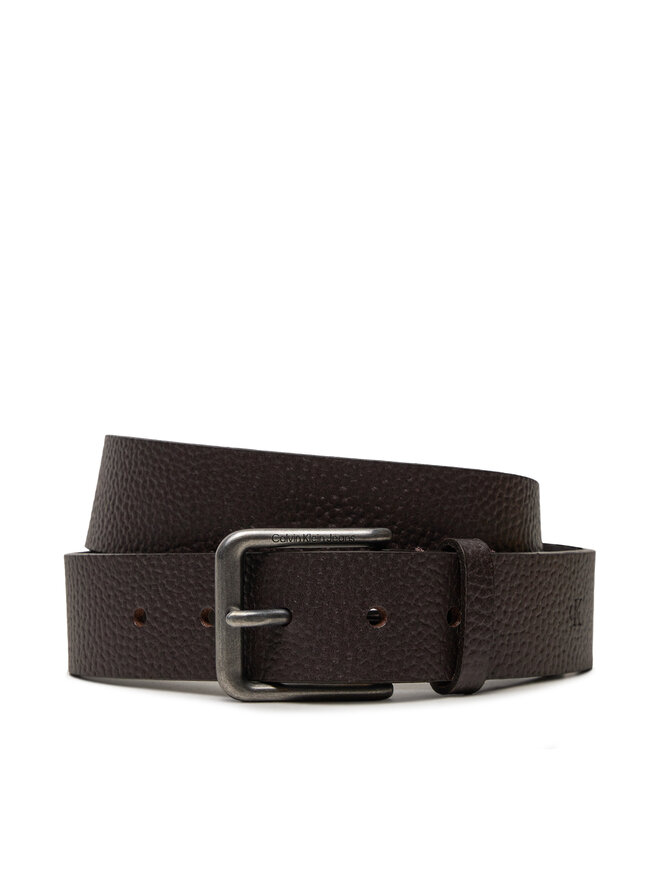 Calvin Klein Ζώνη Ανδρική Calvin Klein Classic Casual K50K512085 Καφέ