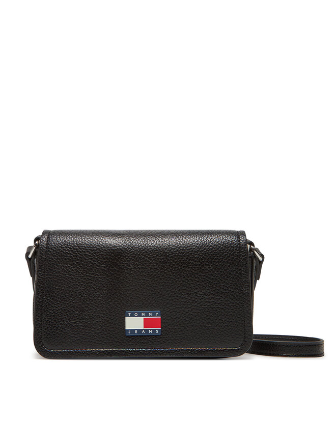 Tommy Jeans Τσάντα Tommy Jeans Tjw Must Flap Crossover AW0AW17553 Μαύρο