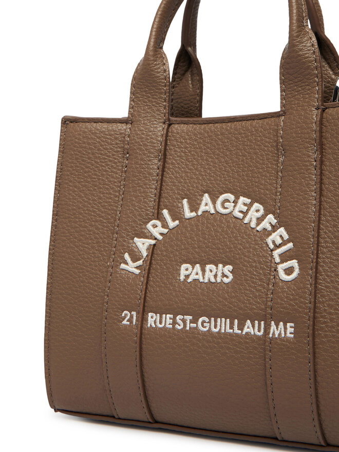 KARL LAGERFELD Handtasche KARL LAGERFELD B1W30042 Braun