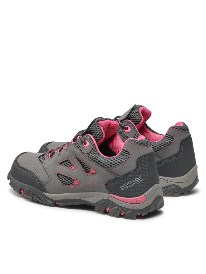 Regatta Trekkingschuhe Regatta Holcombe Iep Low Jnr RKF572 Grau