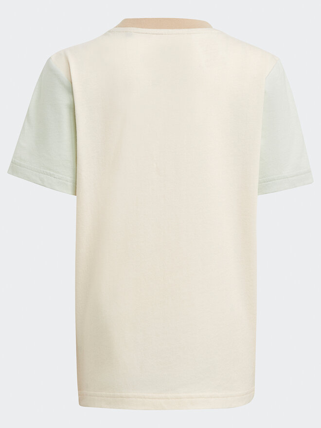 adidas adidas Póló Colourblock T-Shirt HK9819 Bézs Regular Fit