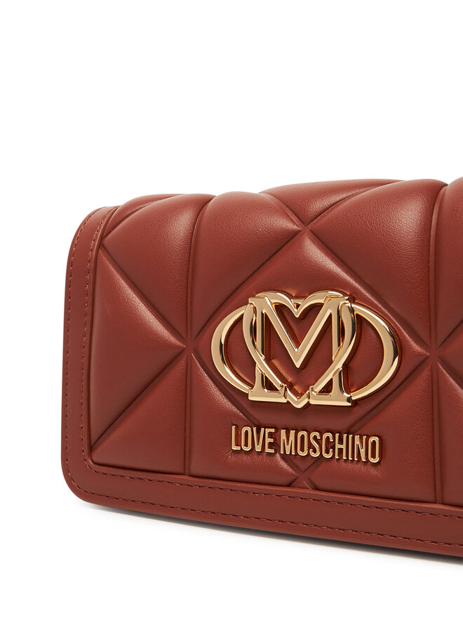 LOVE MOSCHINO Великий жіночий гаманець LOVE MOSCHINO JC5640PP1NLC0312 Коричневий