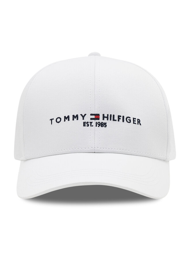 Tommy Hilfiger Cap Tommy Hilfiger Th Established Cap AM0AM07352 Weiß