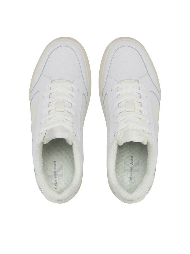 Calvin Klein Jeans Снікерcи Calvin Klein Jeans Casual Cupsole Lth-Pu Mono YM0YM00573 Білий