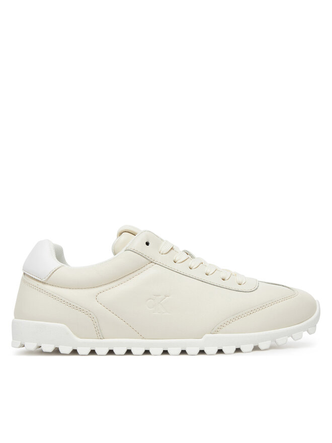 Calvin Klein Jeans Sneakersy Calvin Klein Jeans Low Profile Runner YW0YW01751 Écru