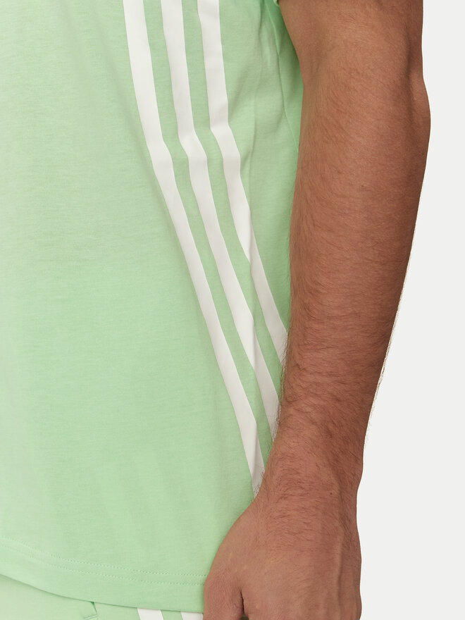 adidas adidas Camiseta Future Icons 3-Stripes IR9169 Verde Loose Fit