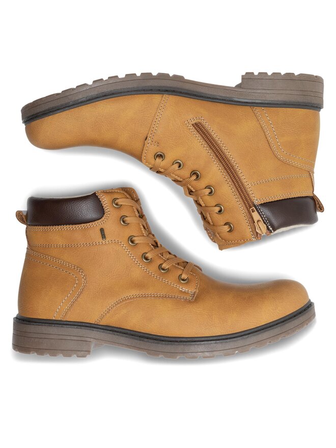 Lanetti Schnürstiefeletten Lanetti MP07-6997-05 Gelb