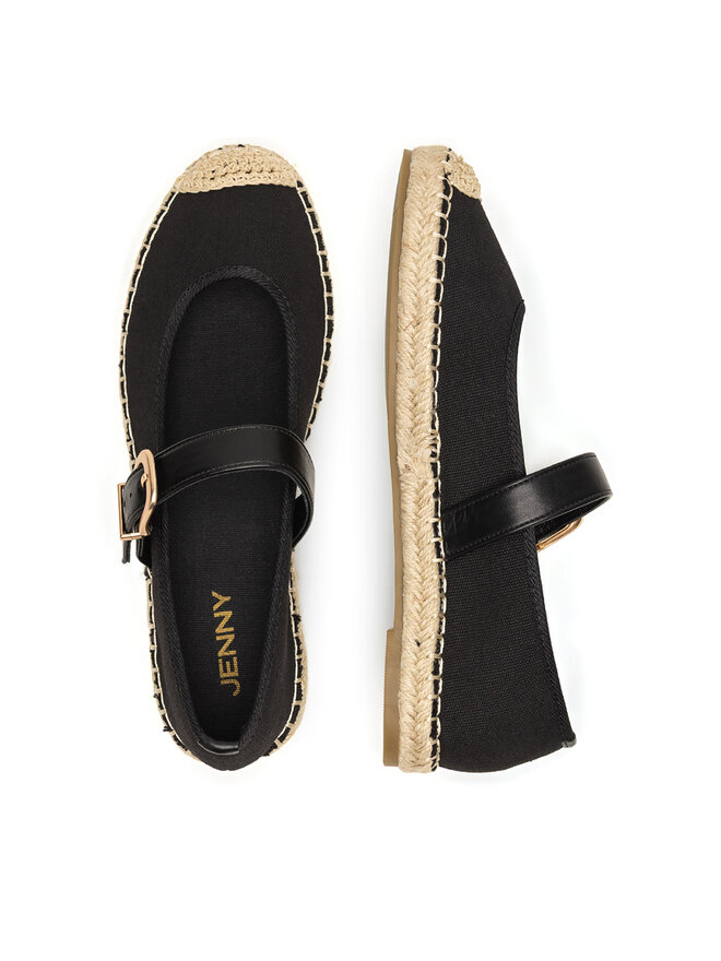JENNY Espadrilky JENNY WSS21535-01 Černá
