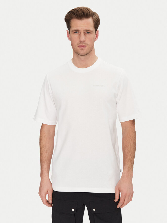 Resteröds Resteröds T-Shirt Tas 20251 2030 Weiß Regular Fit