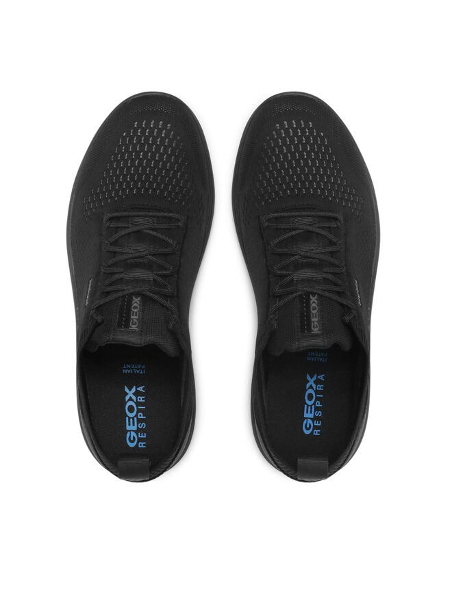 Geox Sneakersy Geox U Spherica A U15BYA 0006K C9997 Černá