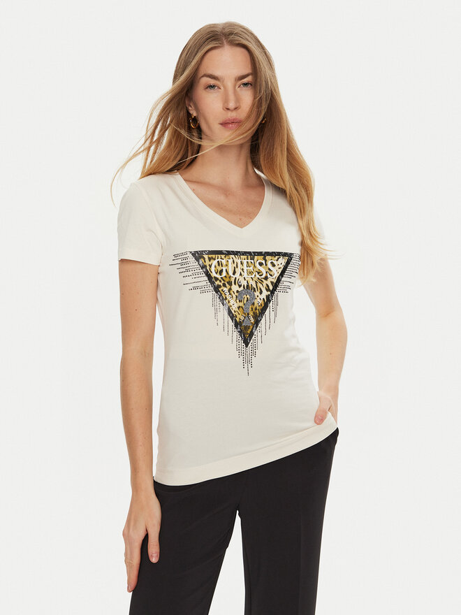 Guess Guess T-Shirt W4BI18 J1314 Beige