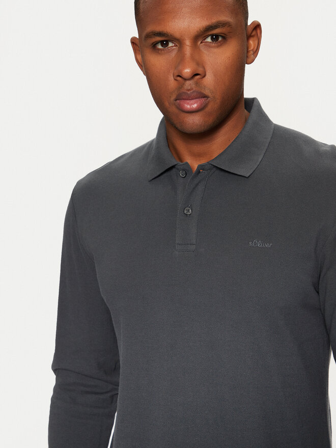 s.Oliver s.Oliver Polo 2153544 Gris Regular Fit