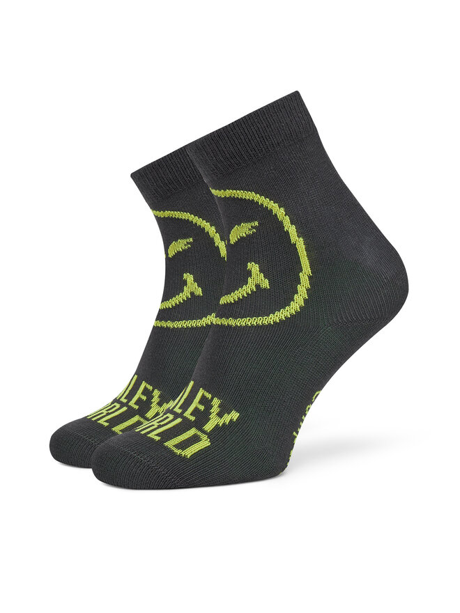 adidas Set de 3 perechi de șosete lungi pentru copii adidas Smiley World JG5804 Colorat