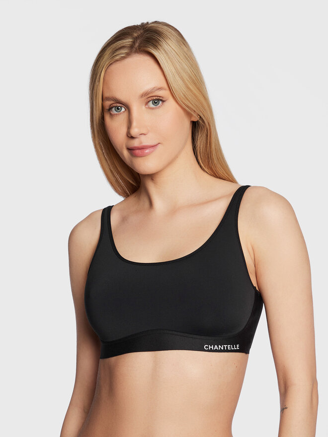Chantelle Chantelle Σουτιέν τοπ Soft Stretch C16A50 Μαύρο