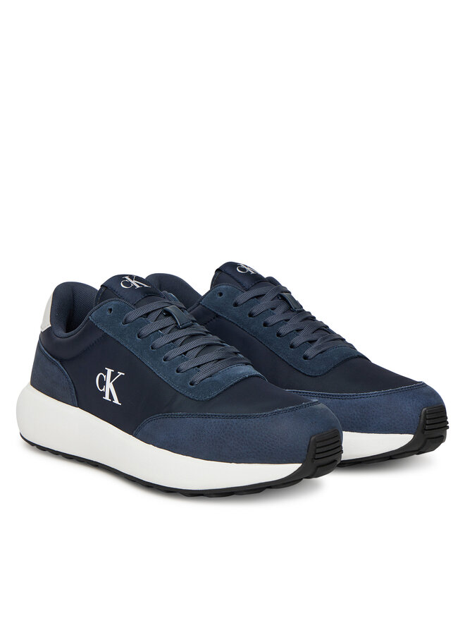 Calvin Klein Jeans Снікерcи Calvin Klein Jeans Athleisure Runner Laceup Ny-Su YM0YM01370 Cиній