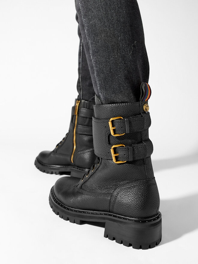 Kurt Geiger Trappers Kurt Geiger 225-Brooke Combat Boot 559700109 Negru