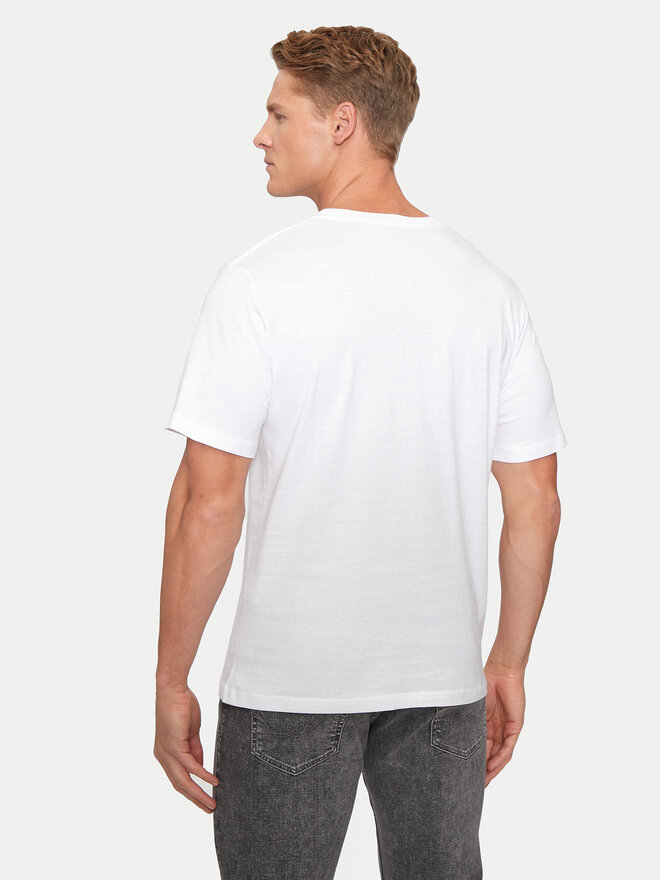 Jack&Jones Jack&Jones Marškinėliai Eight Skull 12264841 Balta Standard Fit
