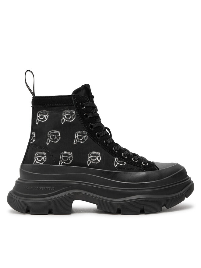 KARL LAGERFELD Bakancs KARL LAGERFELD KL42941 Fekete