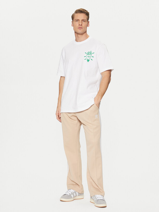 adidas adidas Camiseta Street B JD0677 Blanco Loose Fit