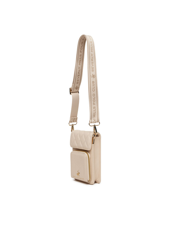 Beverly Hills Polo Club Torebka Beverly Hills Polo Club BHPC-L-007-07 Beżowy