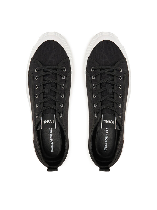 KARL LAGERFELD Кеди KARL LAGERFELD Kampus Max V KL50526 Чорний