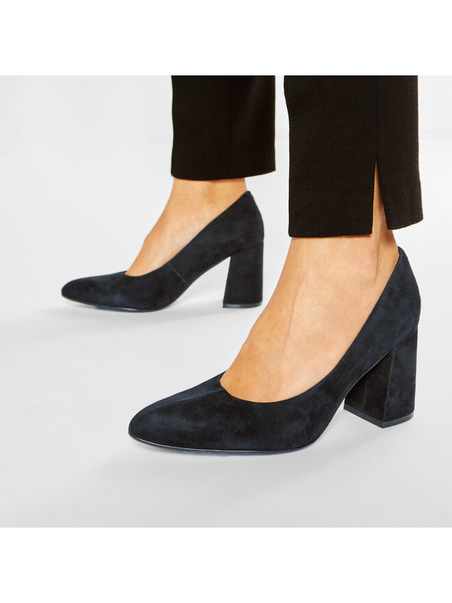 Clarks Κλειστά παπούτσια Clarks Laina85 Court 261518004 Μαύρο