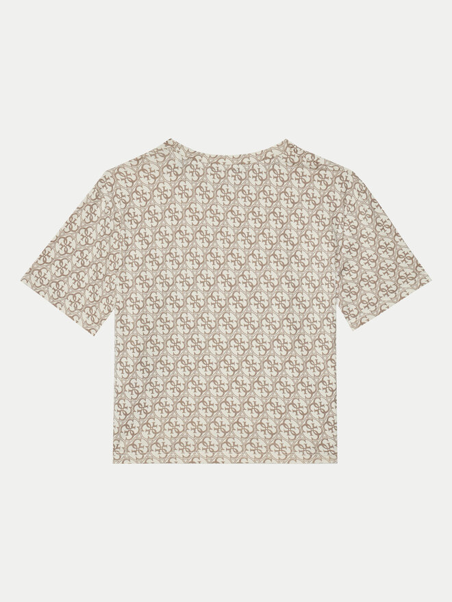 Guess Guess Camiseta J5RI04 K6YW4 Beis Regular Fit