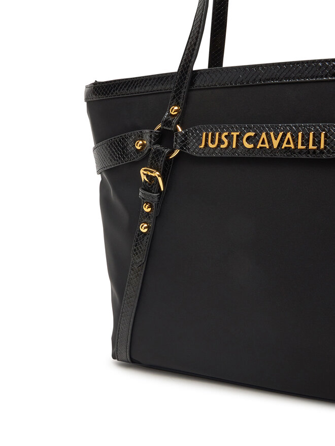 Just Cavalli Ročna torba Just Cavalli 78RA4BI2 ZSB88 Črna