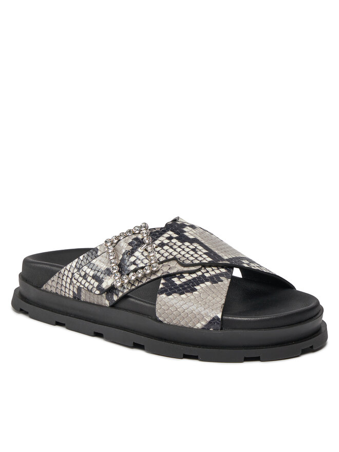 Pollini Klapki Pollini SA28164G1ITJ0954 Szary