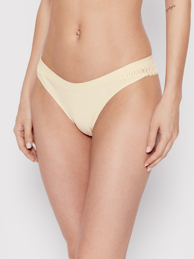 Triumph Triumph Stringtanga Aura Spotlight High 10207998 Beige
