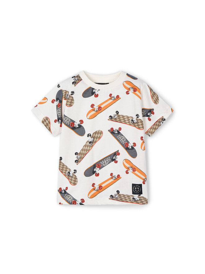Mayoral Mayoral Camiseta 3038 Écru Regular Fit