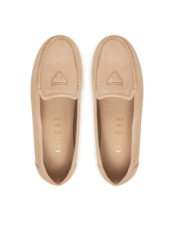 Guess Лоуфъри Guess FLJLILSUE14 Бежов