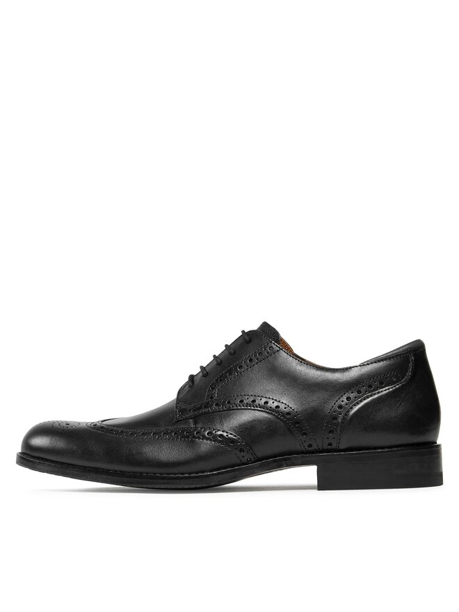 Clarks Półbuty Clarks Craft Arlo Limit 261714527 Czarny