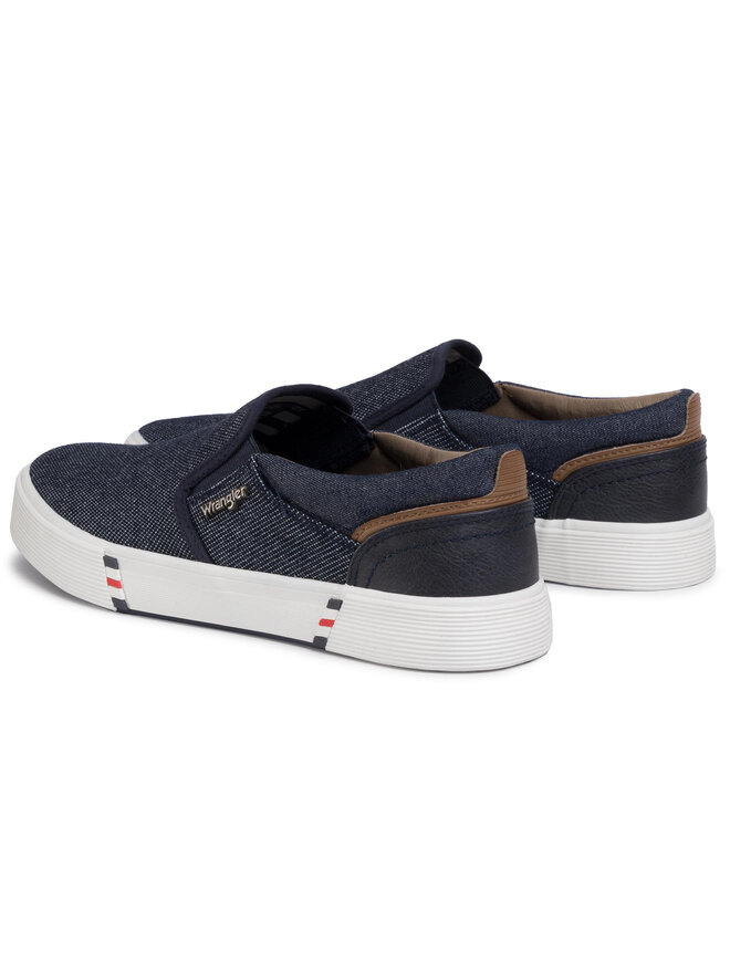 Wrangler Кросівки Wrangler Monument Slip On WM01002A Cиній