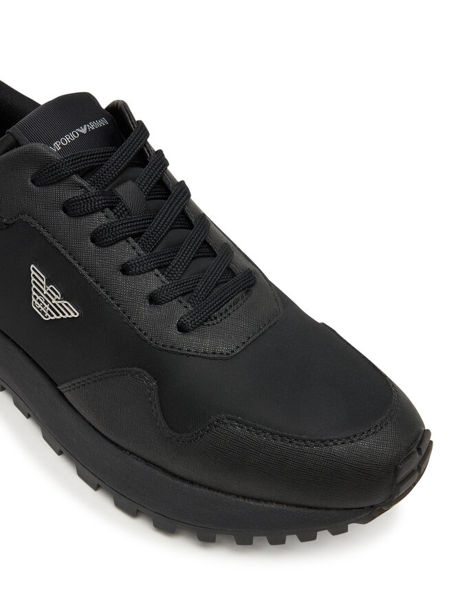 Emporio Armani Tenisice Emporio Armani EM003738 AF19532 MC005 Crna