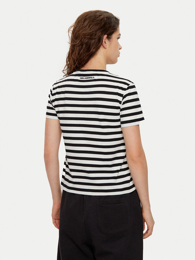 KARL LAGERFELD KARL LAGERFELD Camiseta A1W17099 Negro Regular Fit