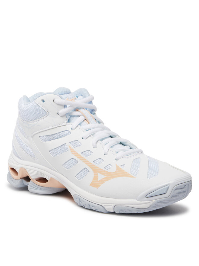 Mizuno Scarpe indoor Mizuno Wave Voltage Mid V1GC216535 Bianco