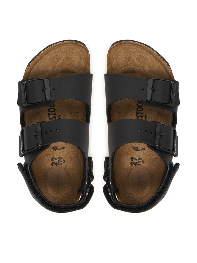 Birkenstock Босоніжки Birkenstock Milano As Kids 1032009 S Чорний