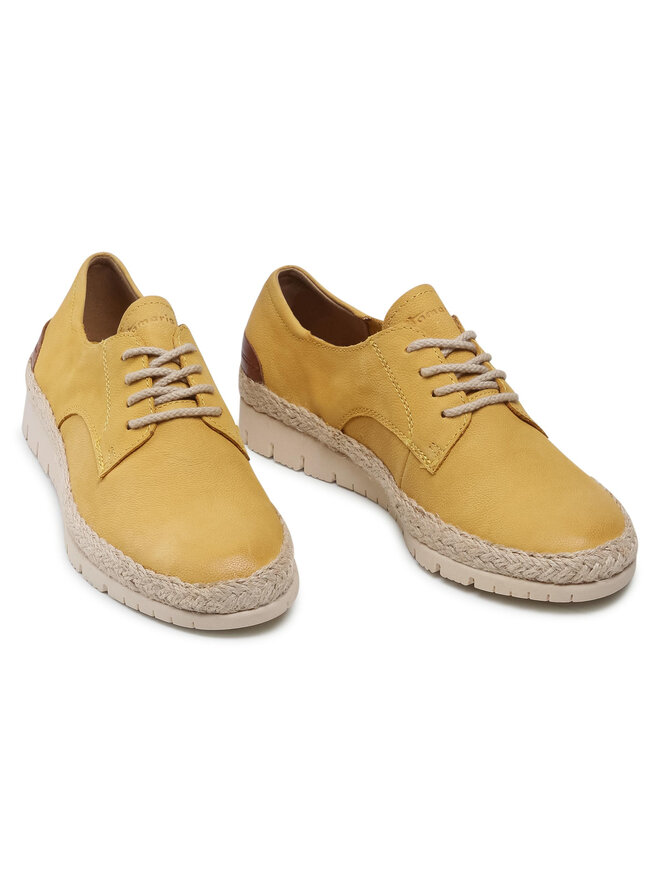 Tamaris Oxford cipők Tamaris 1-23604-26 Sárga