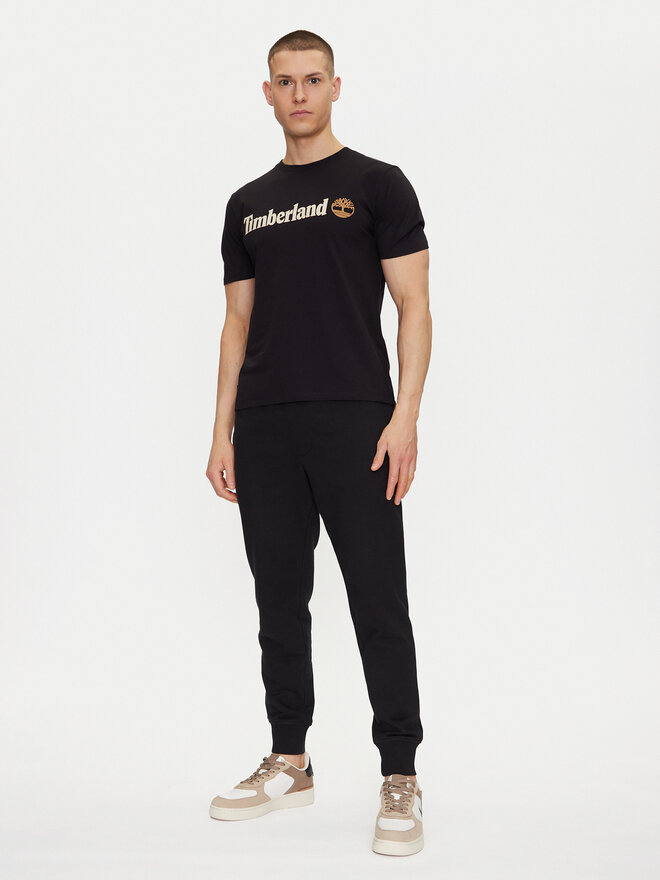 Timberland Timberland Marškinėliai TB0A5UPQ Juoda Regular Fit
