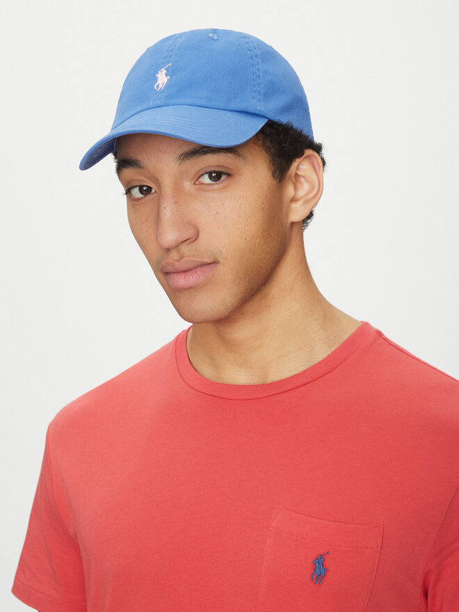 Polo Ralph Lauren Cappellino Polo Ralph Lauren Chino Ball Cap 710667709121 Blu