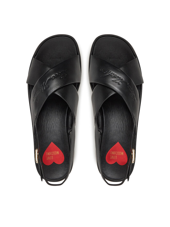LOVE MOSCHINO Sandalen LOVE MOSCHINO JA16187I0MIA0000 Schwarz
